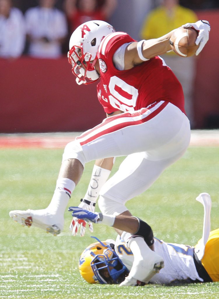 Abdullah's TD lets No. 19 Nebraska shake McNeese State