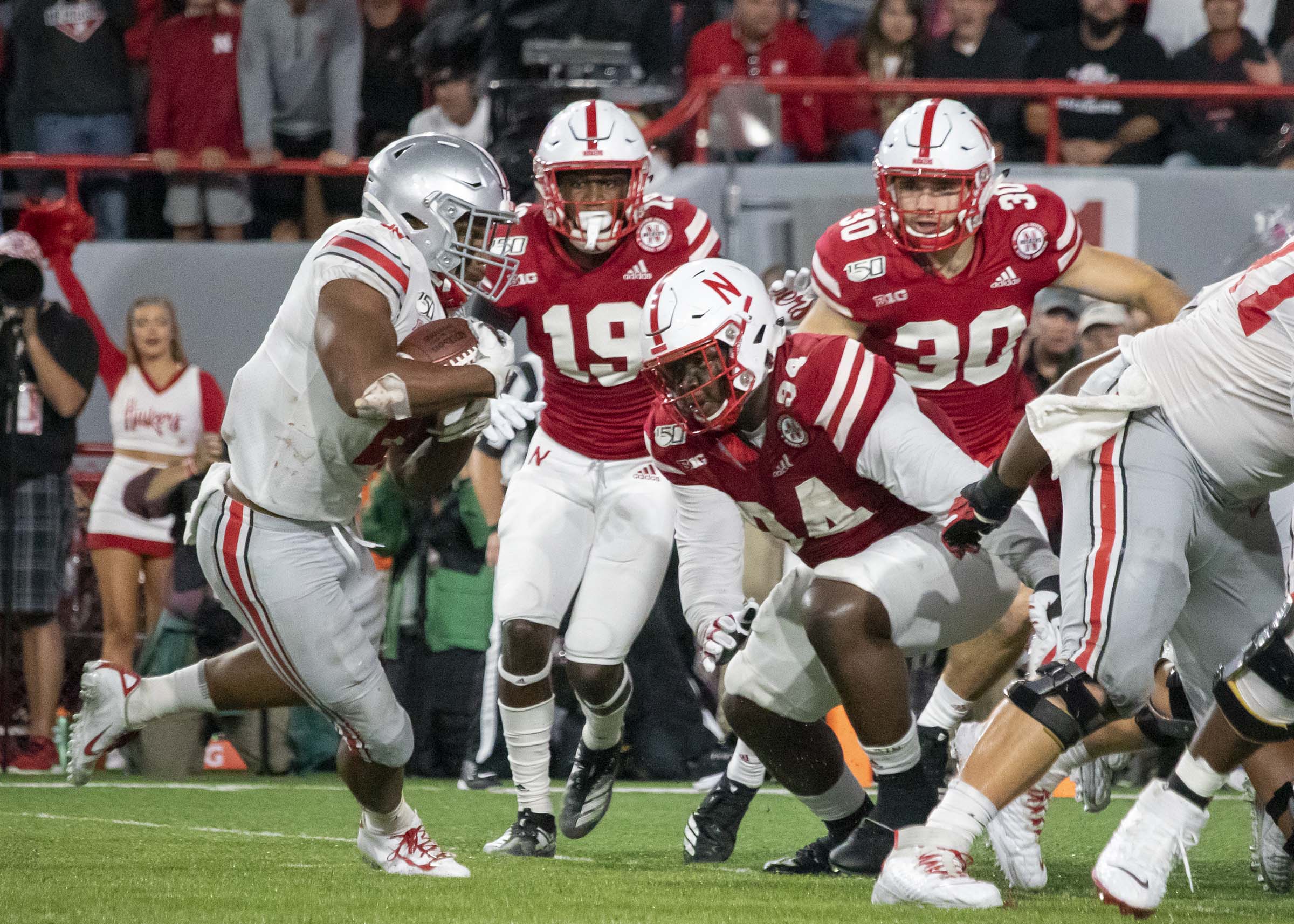 Tuesday Nebraska football practice, 2019 Northwestern week - October 1 ...