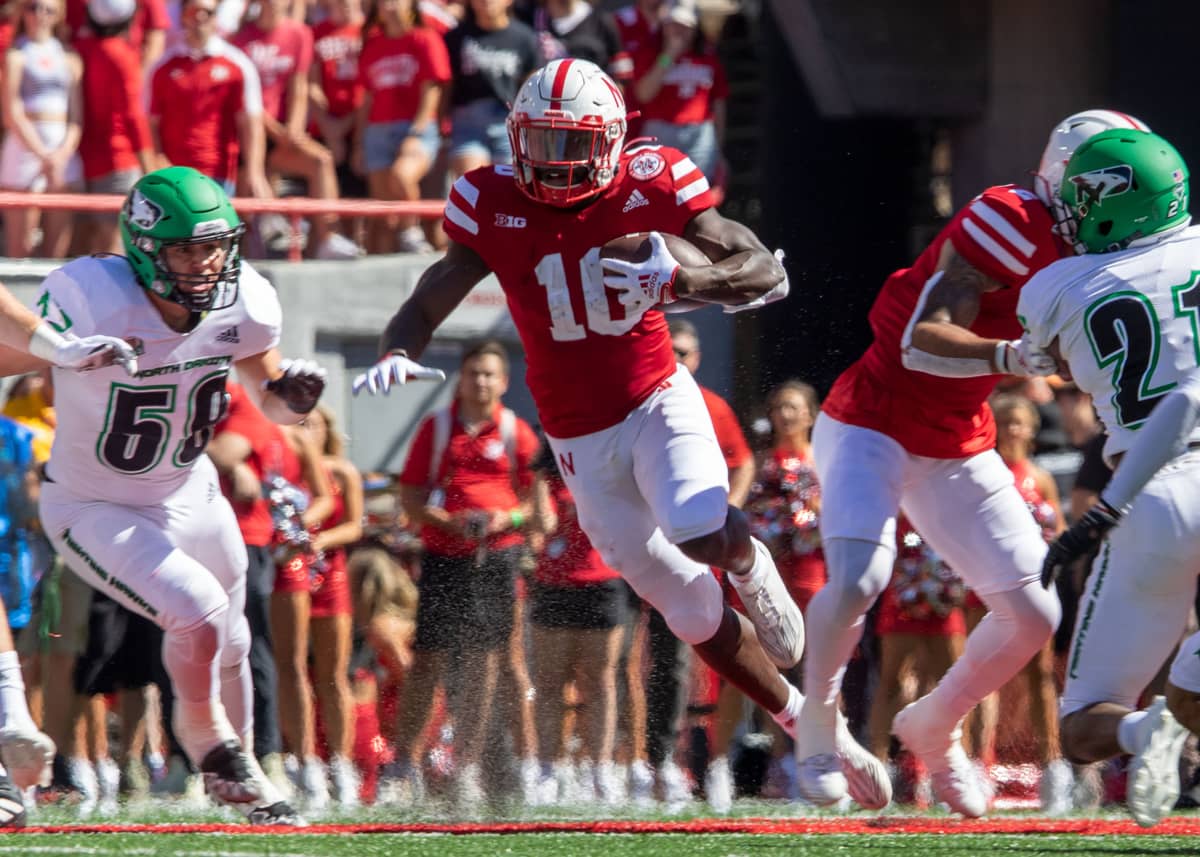 2022 North Dakota at Nebraska football HuskerMax game page