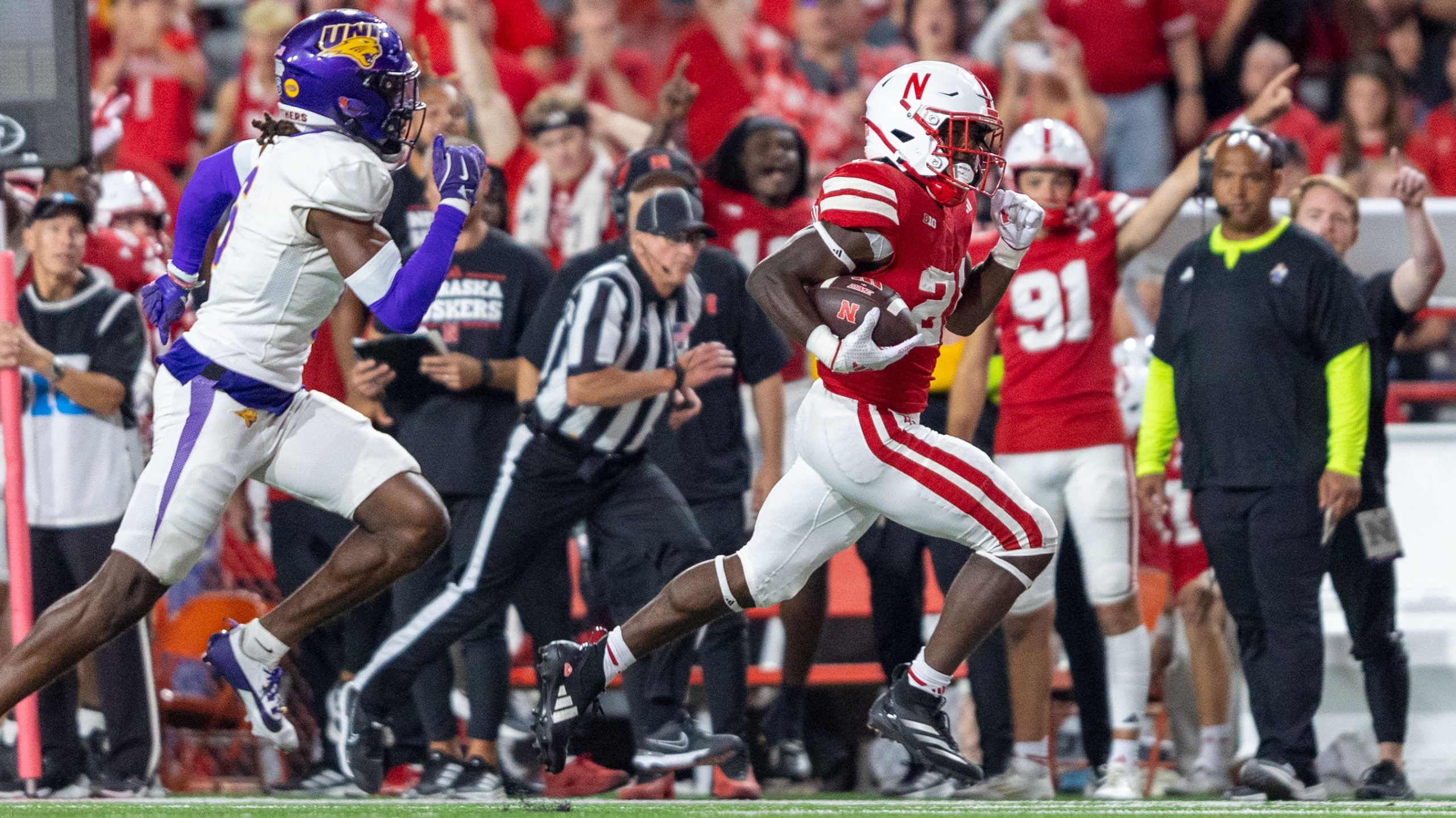 2024 Nebraska vs. Northern Iowa football HuskerMax game page